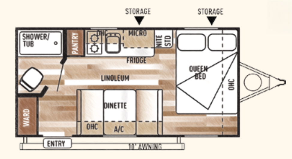 View 2015 Forest River Salem Cruise Lite FS 185RB complete specs and manufacturer brochures