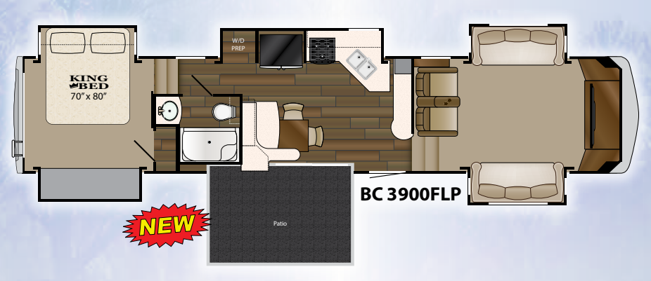 View 2015 Heartland Big Country 3900FLP complete specs and manufacturer brochures