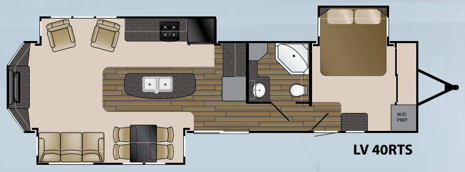 View 2015 Heartland Breckenridge Lakeview 40 RTS complete specs and manufacturer brochures