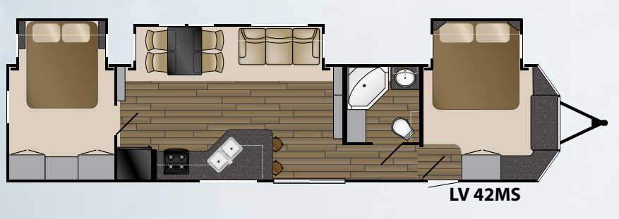 View 2015 Heartland Breckenridge Lakeview 42 MS complete specs and manufacturer brochures