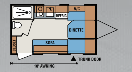 View 2015 K-Z Spree Escape E14RB complete specs and manufacturer brochures