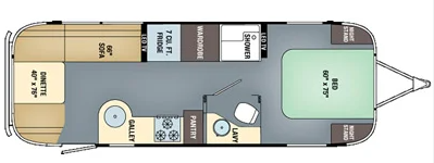View 2016 Airstream International 27FB complete specs and manufacturer brochures