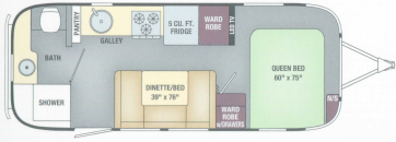 View 2016 Airstream International Signature 23FB complete specs and manufacturer brochures