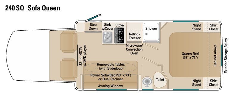 View 2016 Coach House Platinum II 240 SQ complete specs and manufacturer brochures