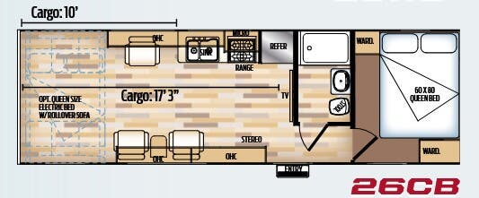 View 2016 Coachmen Adrenaline 26CB complete specs and manufacturer brochures