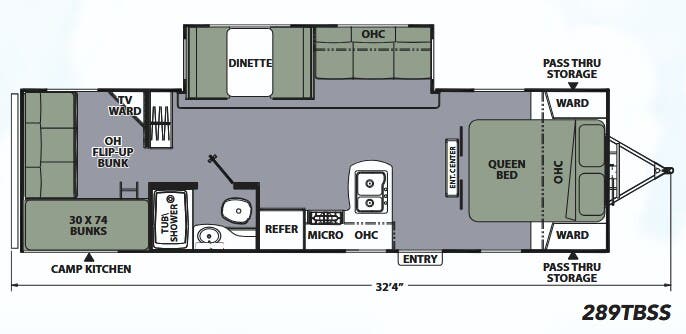 View 2016 Coachmen Apex Ultra-Lite 289TBSS complete specs and manufacturer brochures
