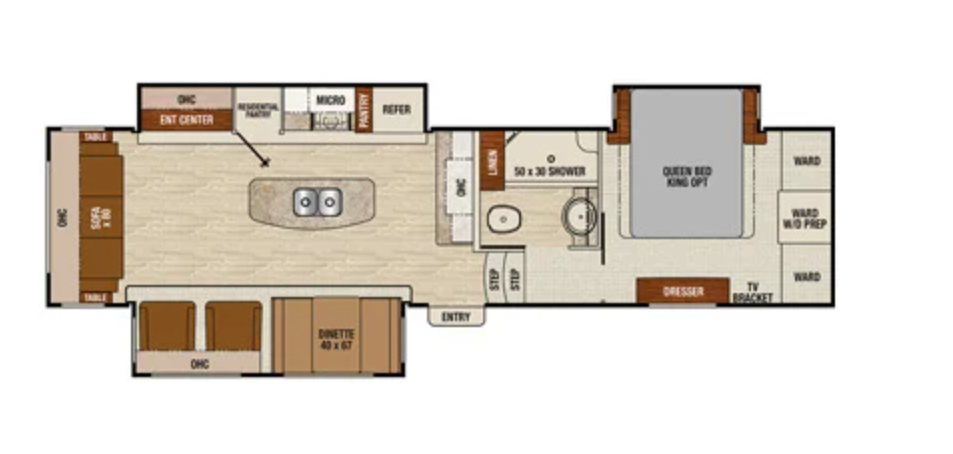 View 2016 Coachmen Chaparral 336 TSIK complete specs and manufacturer brochures