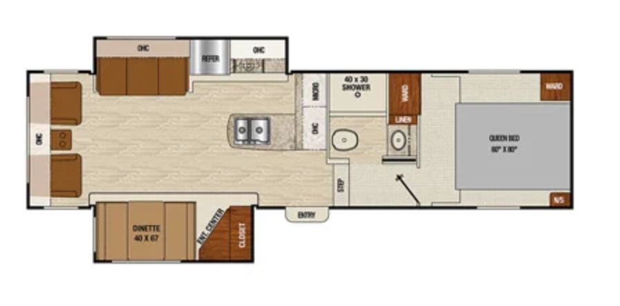 View 2016 Coachmen Chaparral X-Lite 31 RLS complete specs and manufacturer brochures