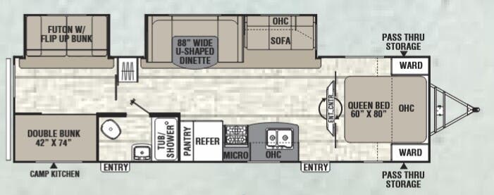 View 2016 Coachmen Freedom Express Liberty Edition 310 BHDSLE complete specs and manufacturer brochures