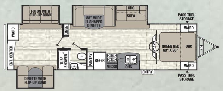 View 2016 Coachmen Freedom Express Liberty Edition 312 BHDSLE complete specs and manufacturer brochures