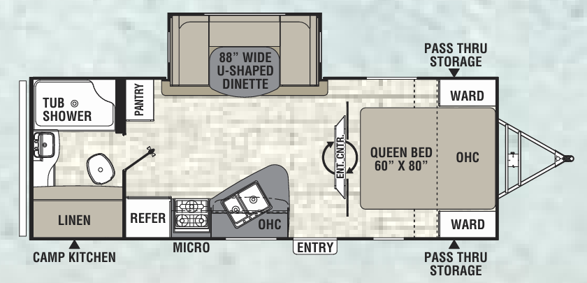 View 2016 Coachmen Freedom Express Maple Leaf Edition 231 RBDSLE complete specs and manufacturer brochures
