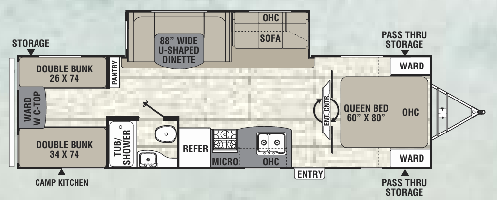View 2016 Coachmen Freedom Express Maple Leaf Edition 292 BHDSLE complete specs and manufacturer brochures