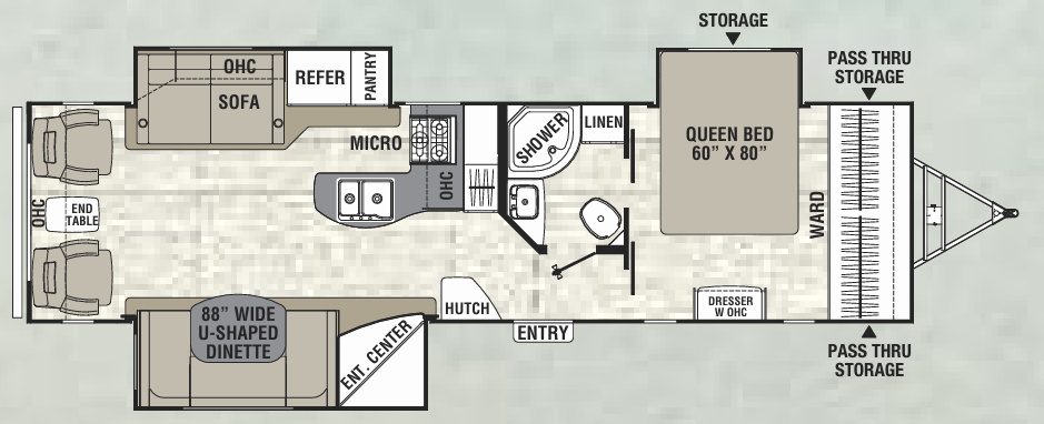 View 2016 Coachmen Freedom Express Maple Leaf Edition 293 RLDSLE complete specs and manufacturer brochures