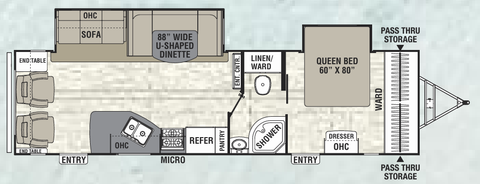 View 2016 Coachmen Freedom Express Maple Leaf Edition 297 RLDSLE complete specs and manufacturer brochures