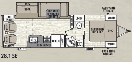 View 2016 Coachmen Freedom Express Select 28.1 SE complete specs and manufacturer brochures