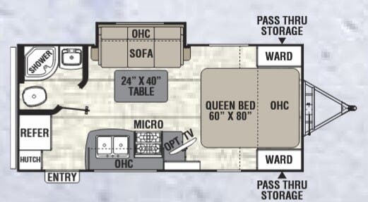 View 2016 Coachmen Freedom Express Ultra Lite 192 RBS complete specs and manufacturer brochures