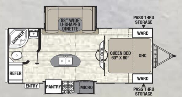 View 2016 Coachmen Freedom Express Ultra Lite 233 RBS complete specs and manufacturer brochures