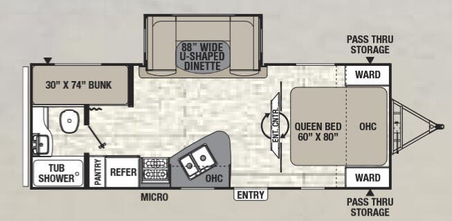View 2016 Coachmen Freedom Express Ultra Lite 236 BHS complete specs and manufacturer brochures