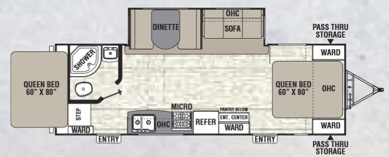 View 2016 Coachmen Freedom Express Ultra Lite 254 DSX complete specs and manufacturer brochures