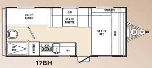 View 2016 Forest River Viking 17BH complete specs and manufacturer brochures