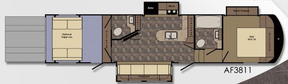 View 2016 CrossRoads Altitude AF3811 complete specs and manufacturer brochures