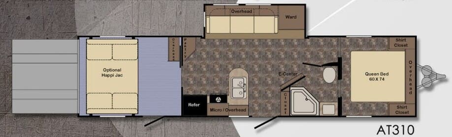 View 2016 CrossRoads Altitude AT310 complete specs and manufacturer brochures