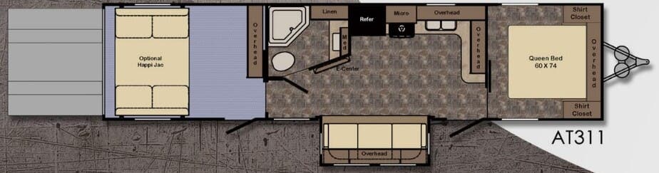 View 2016 CrossRoads Altitude AT311 complete specs and manufacturer brochures