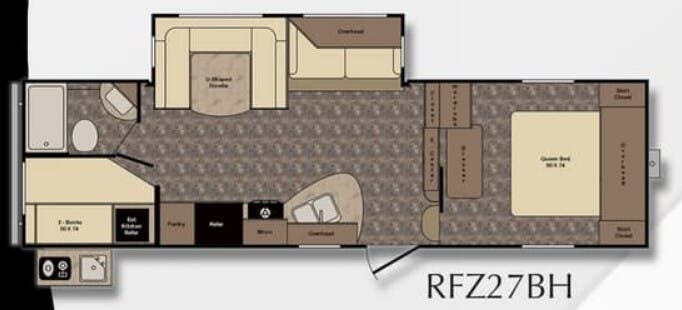 View 2016 CrossRoads Rezerve RFZ27BH complete specs and manufacturer brochures