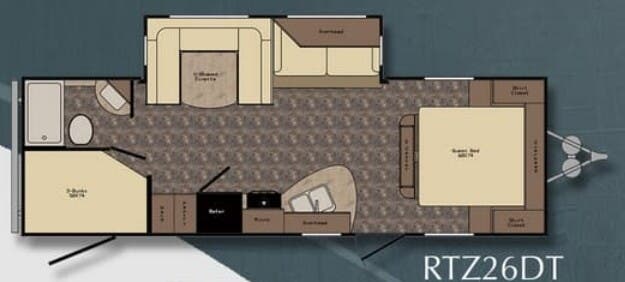 View 2016 CrossRoads Rezerve RTZ26DT complete specs and manufacturer brochures