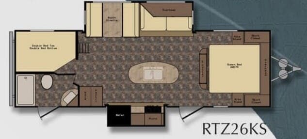 View 2016 CrossRoads Rezerve RTZ26KS complete specs and manufacturer brochures