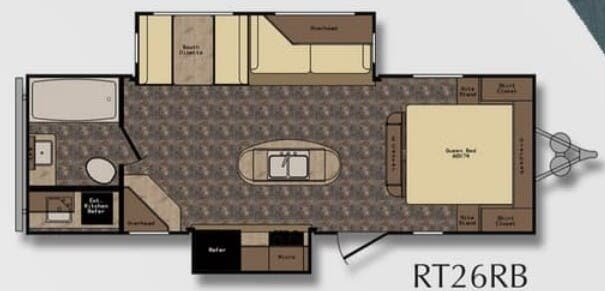 View 2016 CrossRoads Rezerve RTZ26RB complete specs and manufacturer brochures