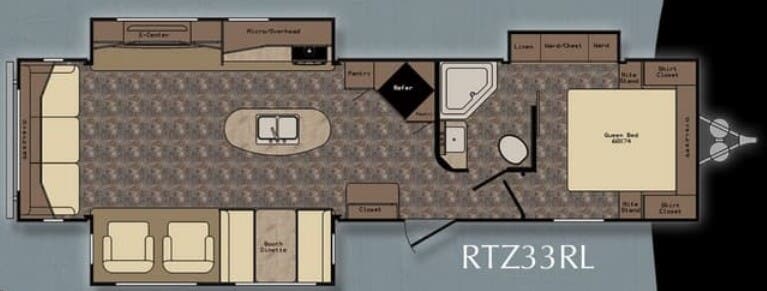 View 2016 CrossRoads Rezerve RTZ33RL complete specs and manufacturer brochures