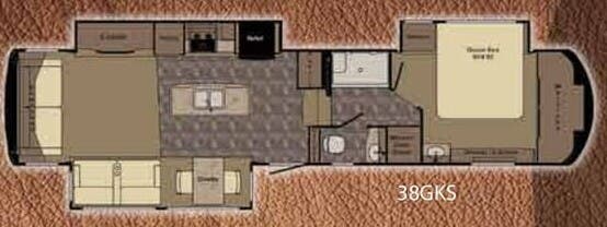 View 2016 CrossRoads Sequoia 38GKS complete specs and manufacturer brochures