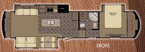 View 2016 CrossRoads Sequoia 38QRE complete specs and manufacturer brochures