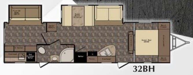 View 2016 CrossRoads Sunset Trail Grand Reserve 32BH complete specs and manufacturer brochures