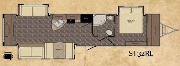 View 2016 CrossRoads Sunset Trail Reserve ST32RE complete specs and manufacturer brochures