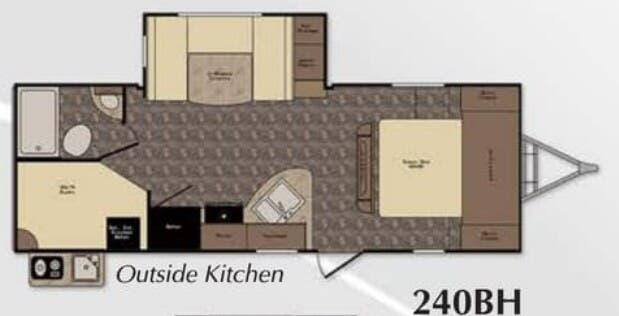 View 2016 CrossRoads Sunset Trail Super Lite 240BH complete specs and manufacturer brochures