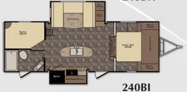 View 2016 CrossRoads Sunset Trail Super Lite 240BI complete specs and manufacturer brochures