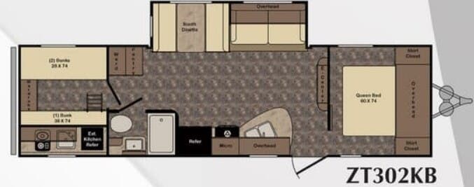 View 2016 CrossRoads Z-1 ZT302KB complete specs and manufacturer brochures