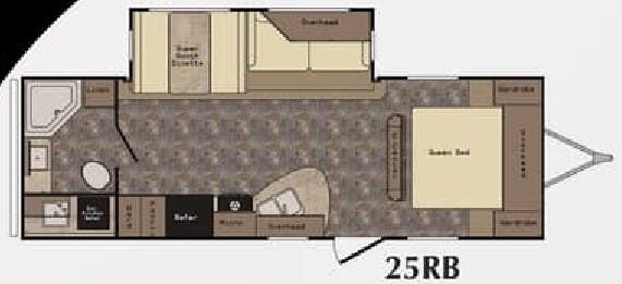 View 2016 CrossRoads Zinger 25RB complete specs and manufacturer brochures