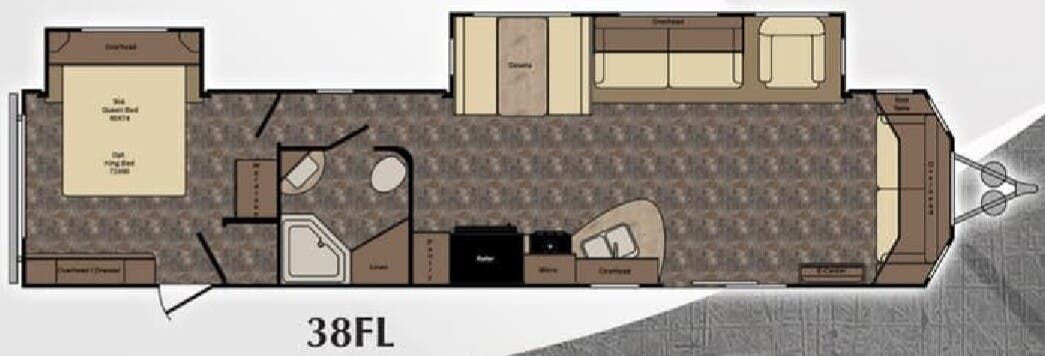 View 2016 CrossRoads Zinger 38FI complete specs and manufacturer brochures