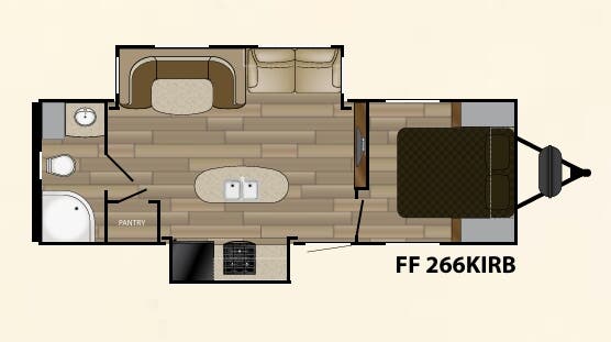 View 2016 Cruiser RV Fun Finder Signature 266KIRB complete specs and manufacturer brochures