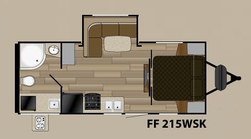 View 2016 Cruiser RV Fun Finder Xtreme Lite 215WSK complete specs and manufacturer brochures
