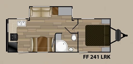 View 2016 Cruiser RV Fun Finder Xtreme Lite 241LRK complete specs and manufacturer brochures