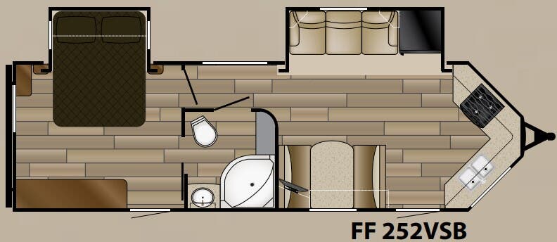 View 2016 Cruiser RV Fun Finder Xtreme Lite 252VSB complete specs and manufacturer brochures