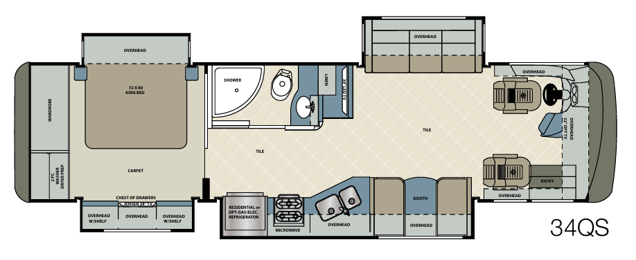 View 2016 Forest River Berkshire 34QS complete specs and manufacturer brochures