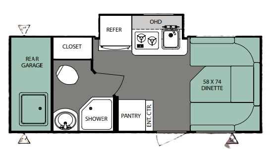 View 2016 Forest River R-Pod RP-183G complete specs and manufacturer brochures