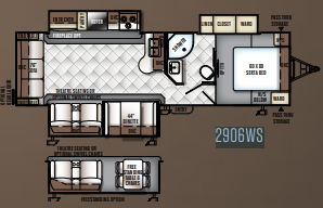 View 2016 Forest River Rockwood Ultra Lite 2906WS complete specs and manufacturer brochures