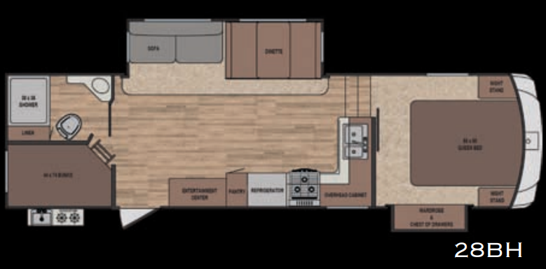 View 2016 Forest River Sabre Lite 28BH complete specs and manufacturer brochures