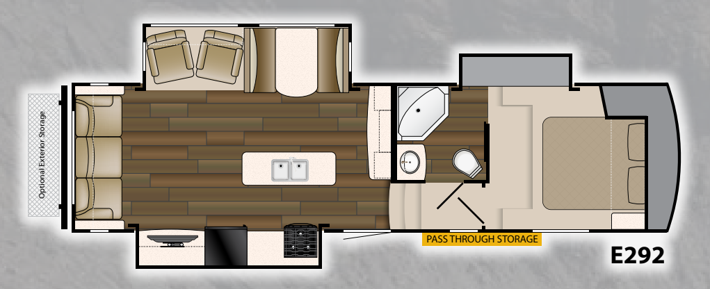 View 2016 Heartland ElkRidge Xtreme Light E 292 complete specs and manufacturer brochures